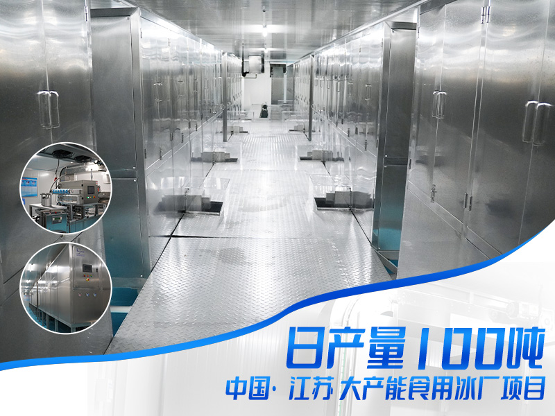 江蘇冰馬仕日產100噸大產能食用冰廠項目案例